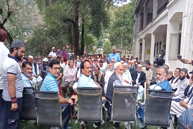 Pahari Forum Meeting in Thana Mandi