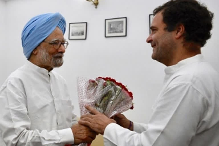 One of India's finest statesman Rahul Gandhi wishes ex PM Manmohan on his birthday