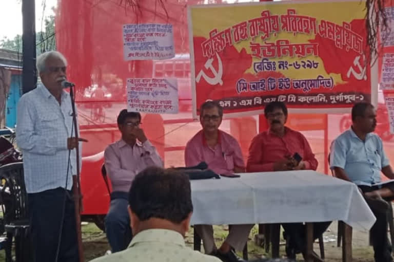 Snehasis Chakraborty requests SBSTC Contractual staffs to withdraw their strike