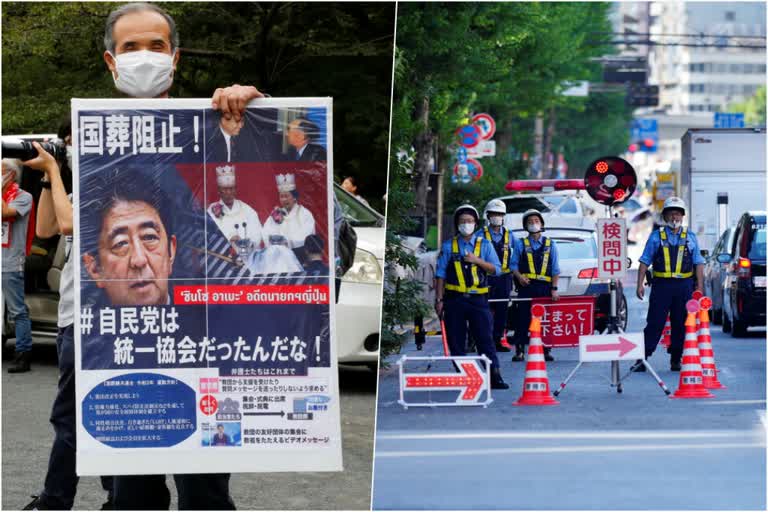 shinzo abe state funeral controversy