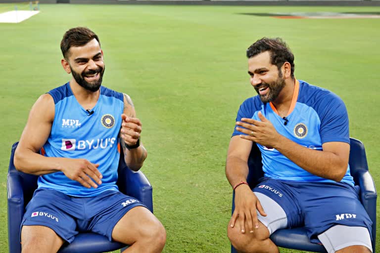 IND vs AUS T20 Series  rohit and virat  captain rohit sharma  virat kohli  Rohit became the second most successful captain  भारत बनाम ऑस्ट्रेलिया टी20 सीरीज  रोहित और विराट  कप्तान रोहित शर्मा  विराट कोहली  रोहित बने दूसरे सबसे सफल कप्तान