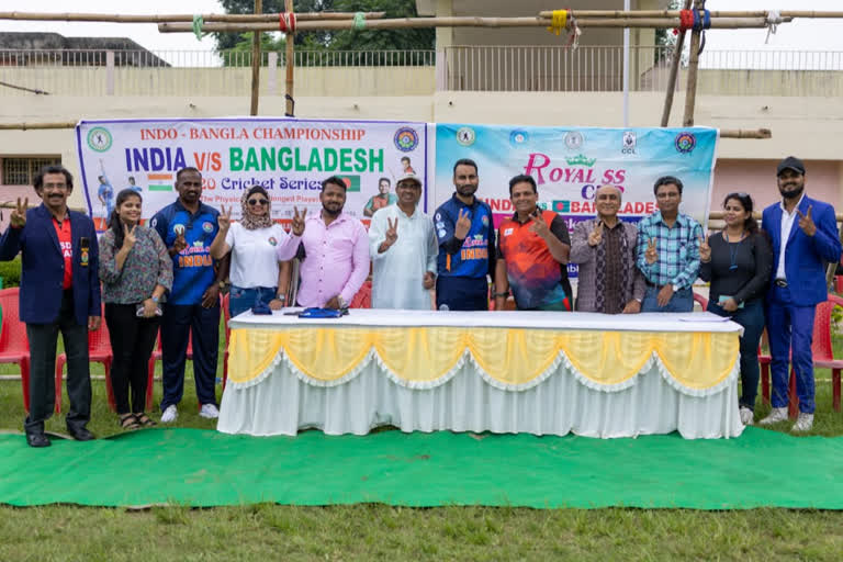 India Bangladesh Divyang cricket match organized from Tuesday in Ranchi