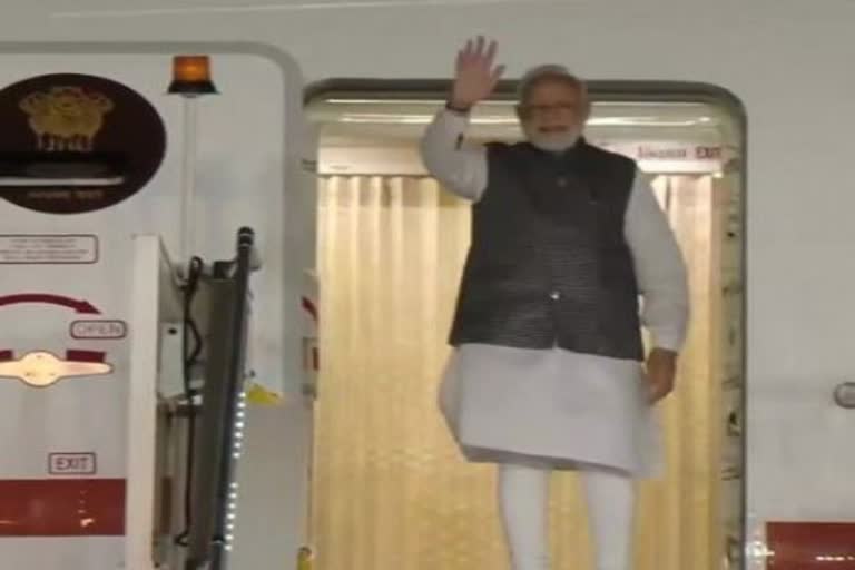 Modi leaves for Japan