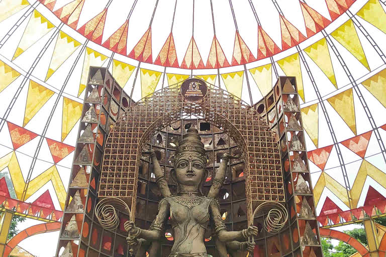 North Kolkata Tala Pratyay Durga Puja theme 2022