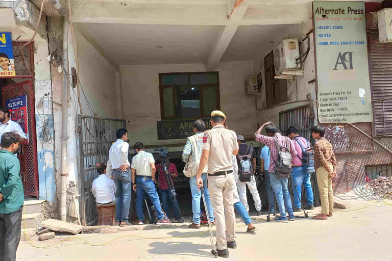 Security Tight in Shaheen Bagh