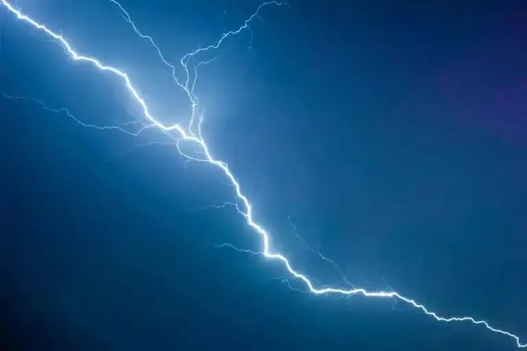 Etv Bharatfour-killed-in-lightning-strike-in-yadagiri