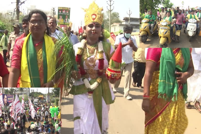 Maha Padayatra In Eluru