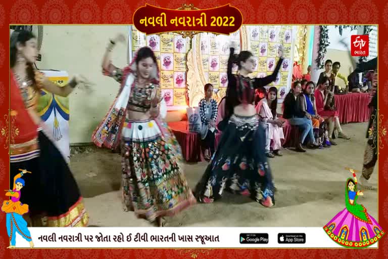 નોરતાનાં ત્રીજા દિવસે પાટણનું યુવાધન હિલ્લોળે ચઢ્યું