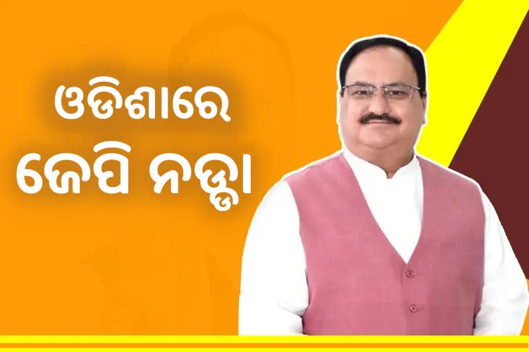 ଭୁବନେଶ୍ବରରେ ପହଞ୍ଚିଲେ ଜେପି ନଡ୍ଡା