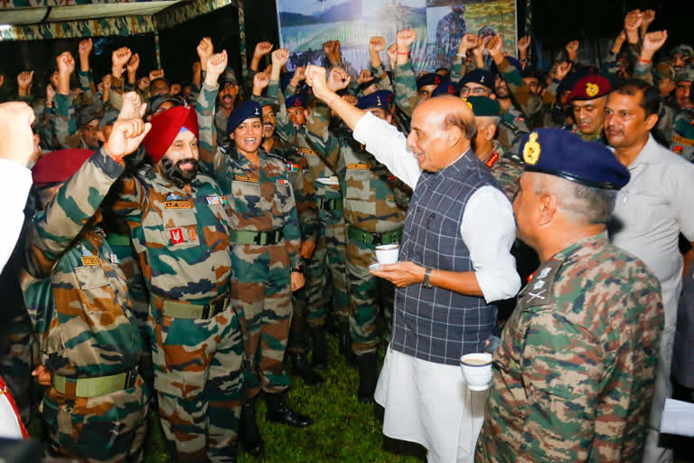 Defence Minister Rajnath Singh leaves for Tezpur