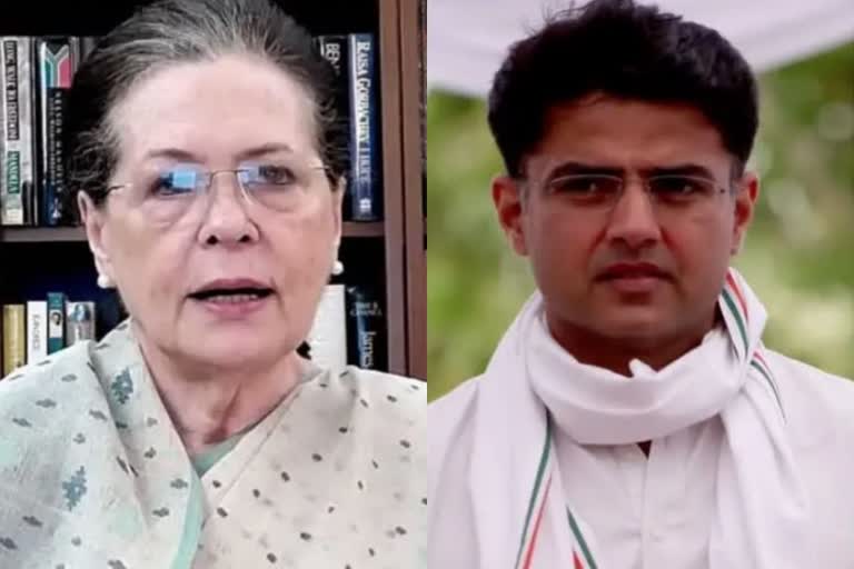 sachin pilot sonia gandhi meeting