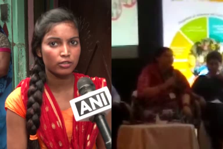 IAS Officer condom reply in bihar  student question about sanitary pad  ഐഎഎസ് ഉദ്യോഗസ്ഥയുടെ കോണ്ടം പരാമർശത്തിൽ വിദ്യാർഥി  ഐഎഎസ് ഉദ്യോഗസ്ഥ കോണ്ടം  ബിഹാർ വനിത ശിശു വികസന കോർപറേഷൻ  സാനിറ്ററി പാഡ് വിവാദ പ്രസ്‌താവന  സാനിറ്ററി പാഡ്  സശക്ത് ബേട്ടി സമൃദ്ധ് ബിഹാർ  ഐഎഎസ് ഉദ്യോഗസ്ഥ വിവാദ പരാമർശം  ദേശീയ വനിത കമ്മിഷൻ