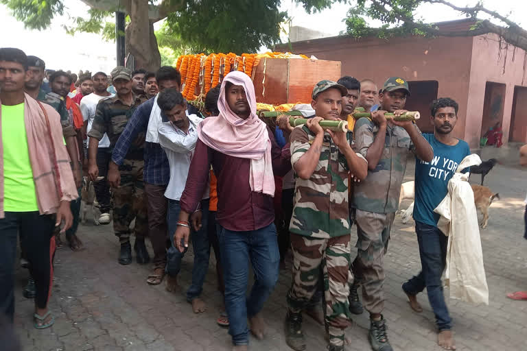 last-ritual-of-trainee-irb-jawan-who-taking-training-in-bokaro