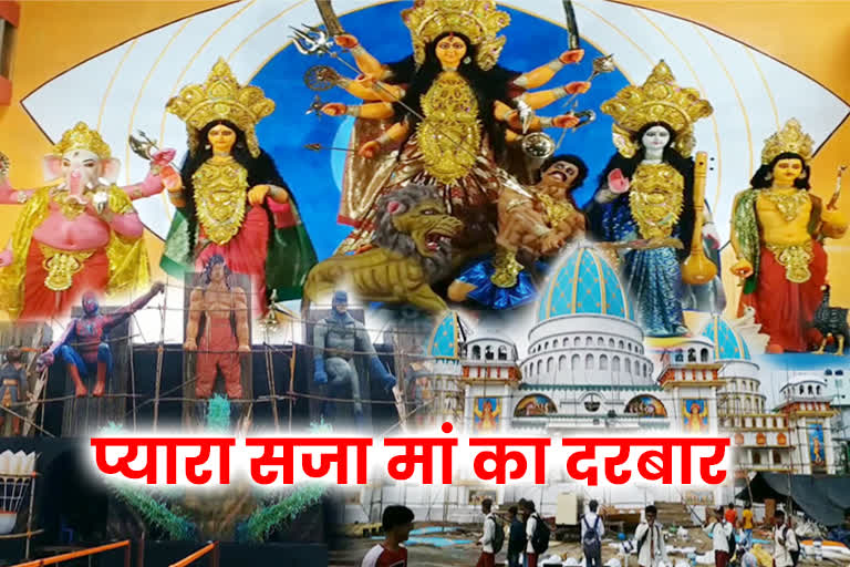 puja pandal ranchi