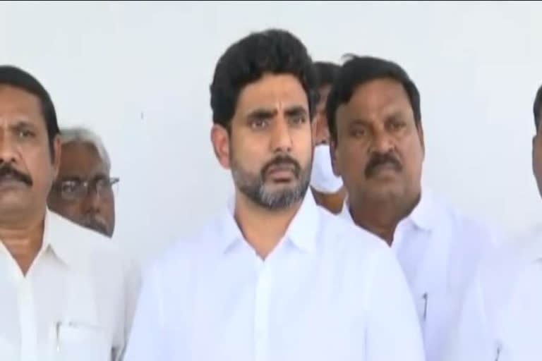 lokesh letter to cm jagan