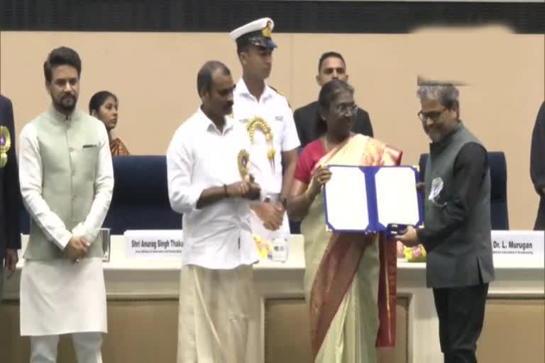 president Draupadi Murmu presented 68th National Film Awards