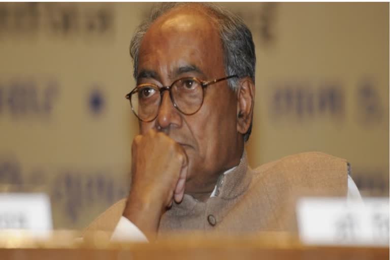 digvijay singh expressed feelings