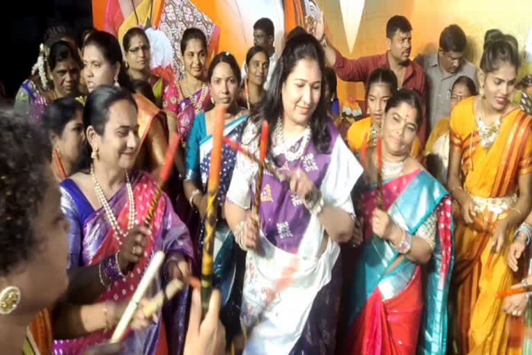 Bathukamma celebrations At Badangpet