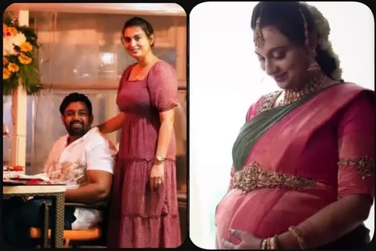 actor dhruva sarja wife prerana gave birth to girl baby