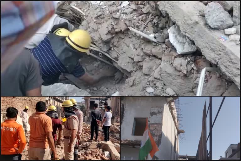 building collapses in Gurugram
