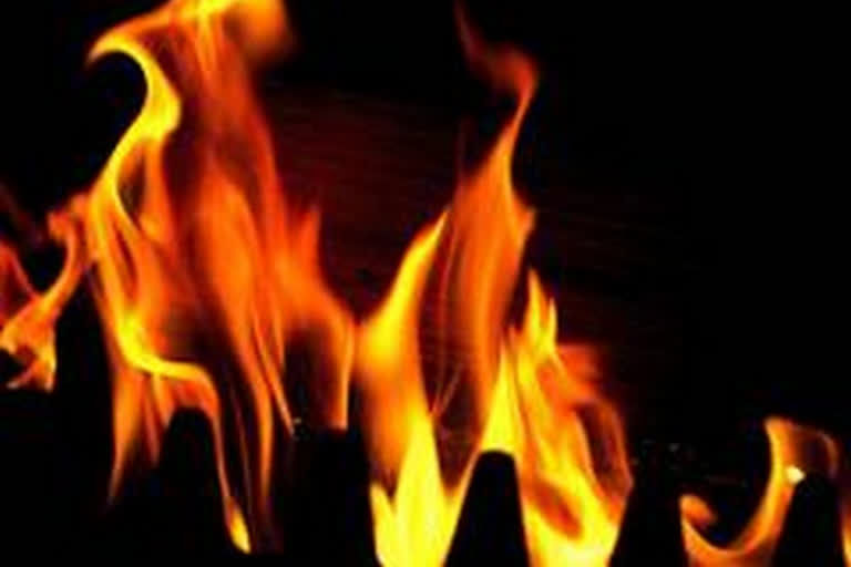 Two girls burnt alive by father die in hospital