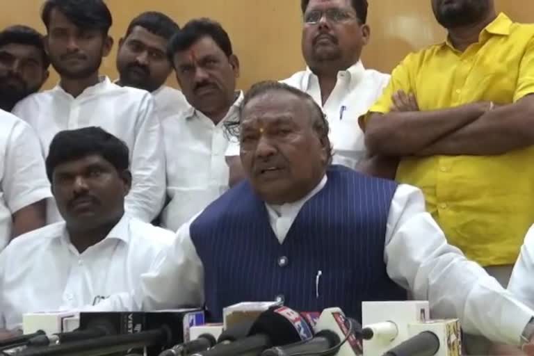 Former minister KS Eshwarappa