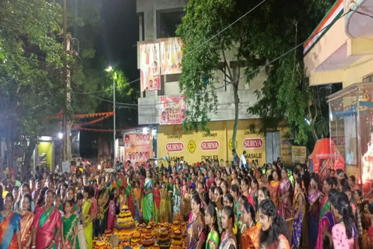 SADDULA BATHUKAMMA CELEBRATIONS