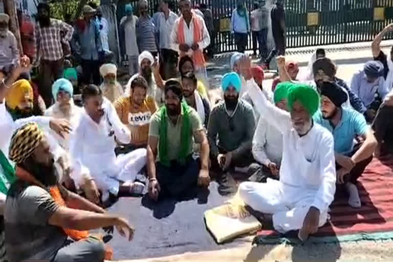 Farmers Protest in Khatima