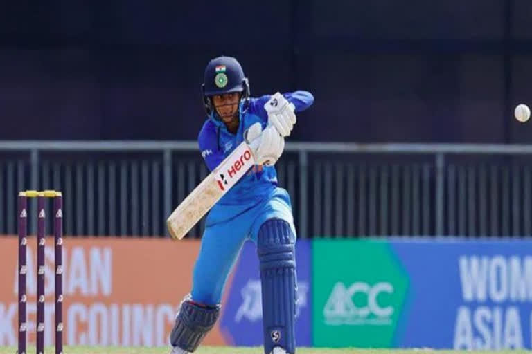 India Women Win by 104 runs Against UAE women