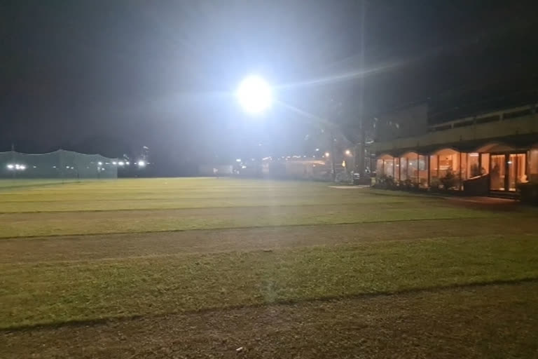 Floodlit at Islam Gymkhana