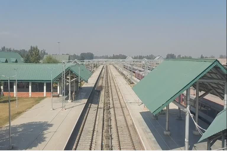 Amit Shahs visit  Baramulla Budgam train service remained suspended today