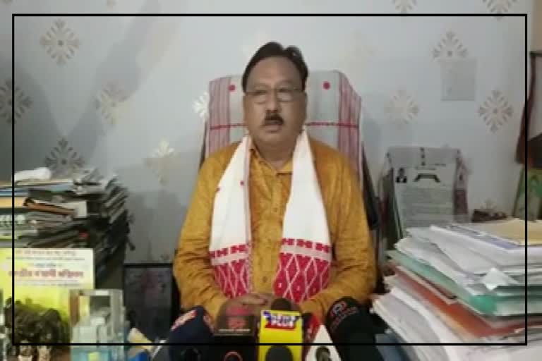 Minister Jogen Mohan react on BJP meeting of Khanapara