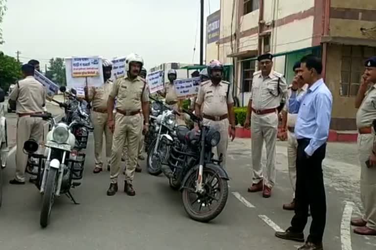 two wheeler checking campaign