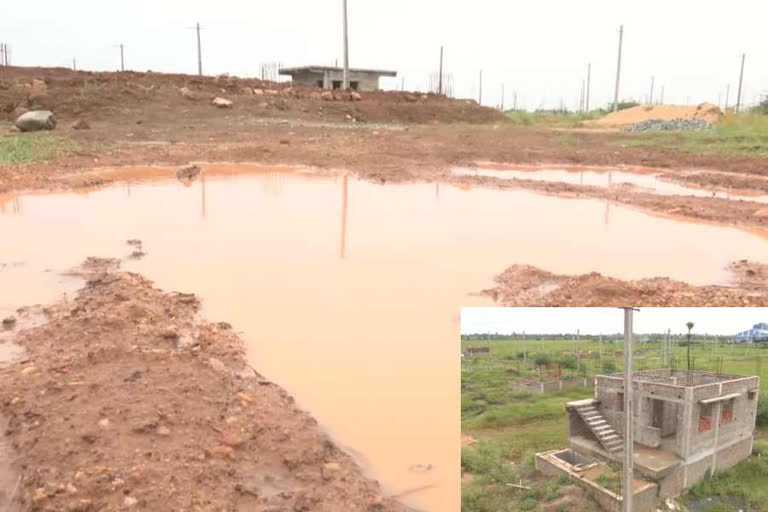 Jagananna Colonies Resemble Ponds