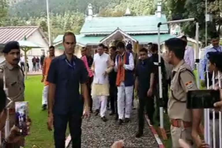 CM Dhami on three-day visit to Nainital