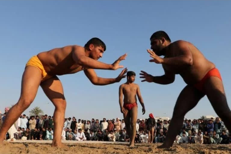 Wrestling Competition Organized in Godda