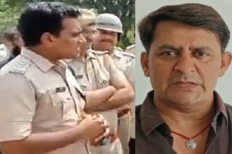 BJP fumes on  Newai  police officers suspension, Ramlal Sharma has to say this