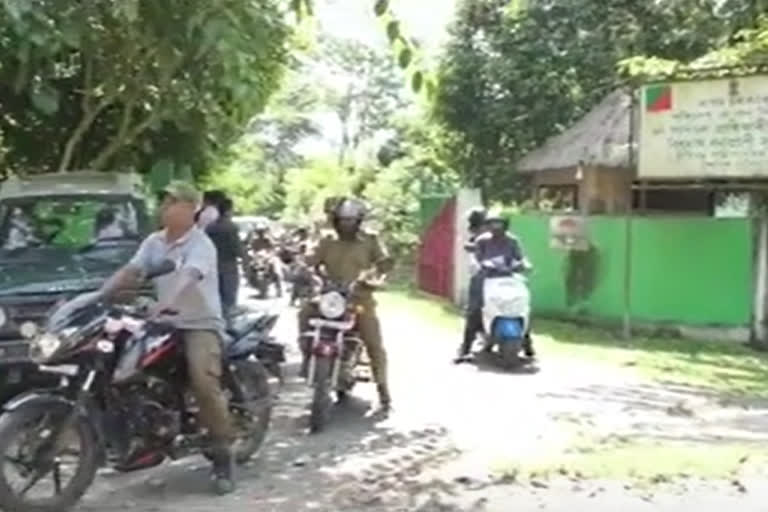 wild life week awarness bike rally at biswanath