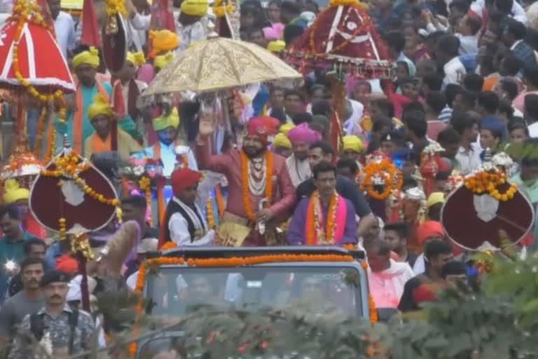 Bahar Rainy Ritual Of Bastar Dussehra Performed