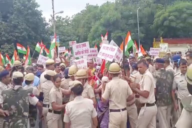 farmers protest in gurugram