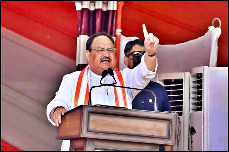 JP Nadda visit Solan.