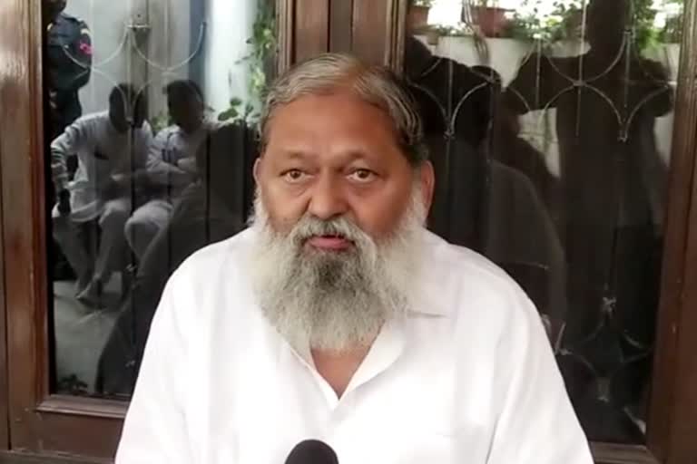 haryana home minister anil vij