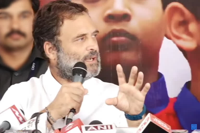 Congress MP Rahul Gandhi was responding to a question on industrialist Gautam Adani committing Rs 65,000 crore investment in Rajasthan. Rahul clarified Rajasthan government has not given any preferential treatment to Adani.