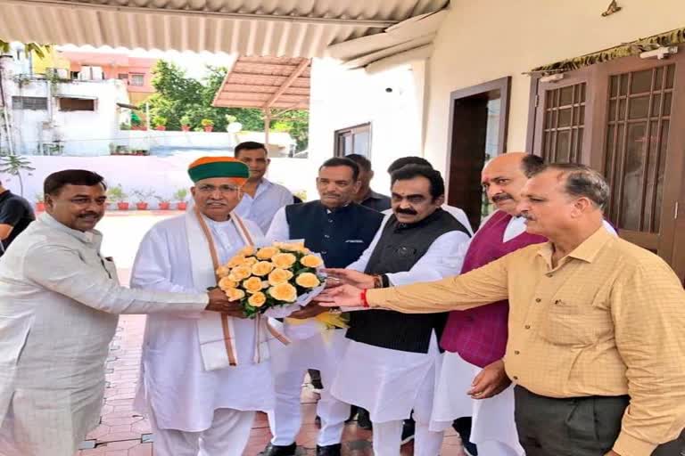 Union Minister Meghwal reached Jabalpur