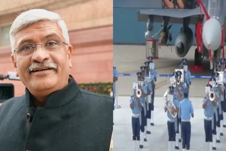 Indian Air Force Day 2022: ଶୁଭେଚ୍ଛା ବାର୍ତ୍ତାରେ ପାକିସ୍ତାନର ଯୁଦ୍ଧ ବିମାନ ଫଟୋ, ଟ୍ରୋଲ ହେଲେ ଗଜେନ୍ଦ୍ର ଶେଖାୱତ