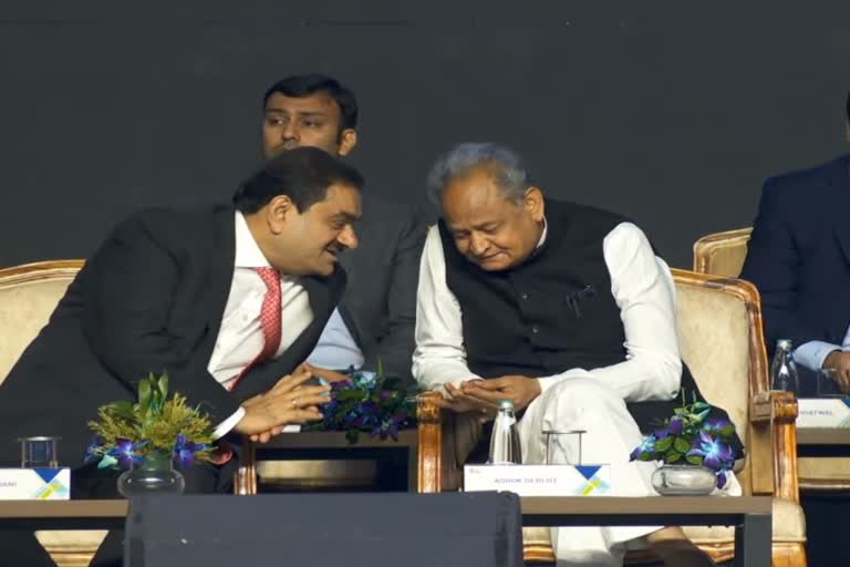 Gehlot Praises Gautam Adani, Gehlot Calls Gautam Adani as Bhai