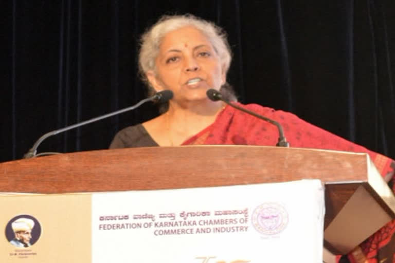 Union minister Nirmala Sitharaman