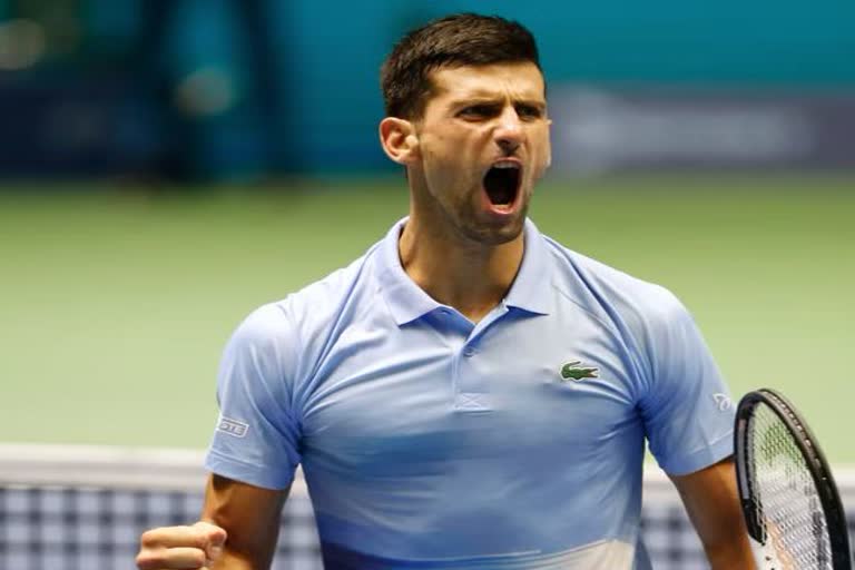 Djokovic into Astana final after Medvedev retires injured