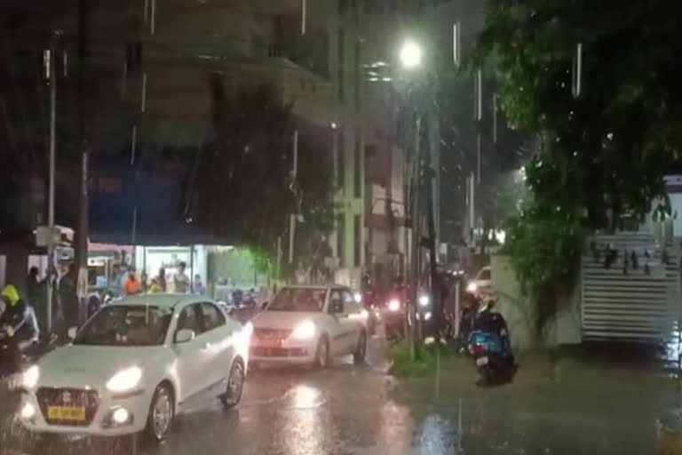 Heavy rains in Hyderabad