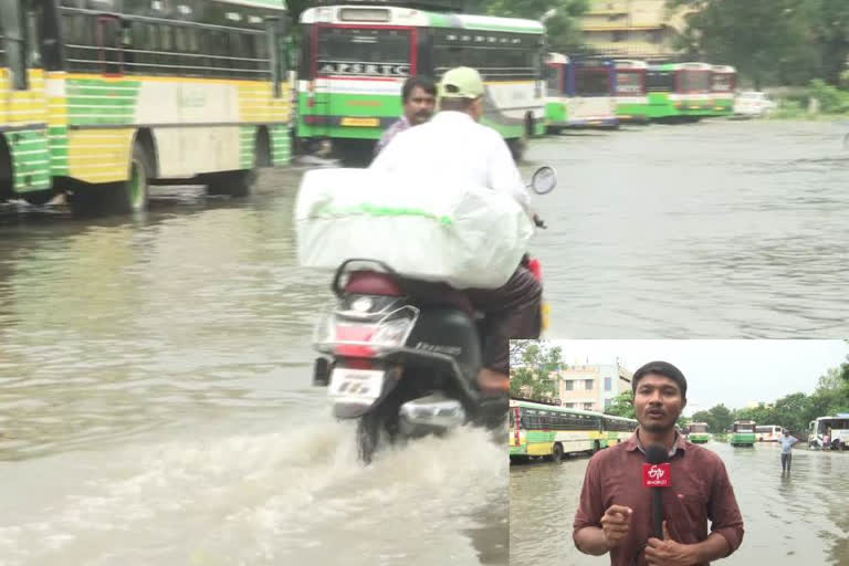 Rain effect in srikakulam